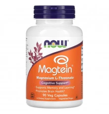 Now Foods Magtein когнитивная поддержка 90 растительных капсул