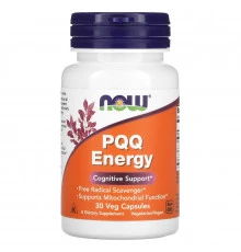 Now Foods, PQQ Energy, 30 вегетарианских капсул