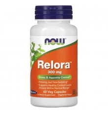 Now Foods, Relora, 300 мг, 60 растительных капсул