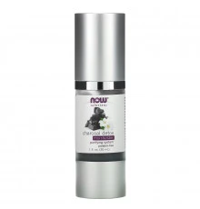 Now Foods, Solutions, увлажняющее детоксифицирующее средство из активированного угля, 1 ж. унц. (30 мл)