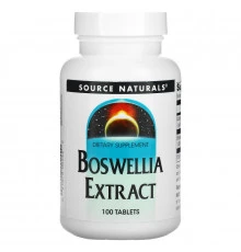 Source Naturals, Экстракт босвеллии, 100 таблеток