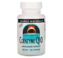 Source Naturals, Коэнзим Q10, 200 мг, 60 капсул