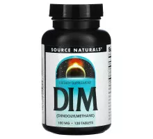 Source Naturals, Дииндолилметан (ДИМ), 100 мг, 120 Таблеток