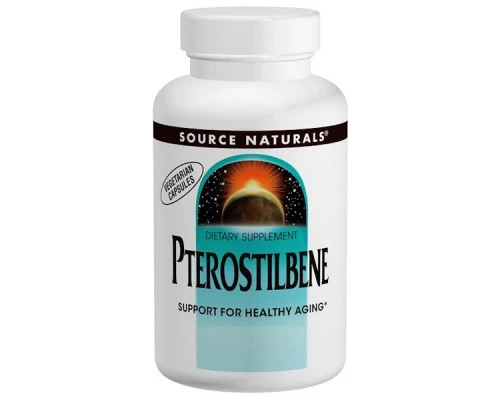Source Naturals, Птеростильбен, 50 мг, 120 капсул Source Naturals, Птеростильбен, 50 мг, 120 капсул