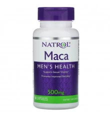 Natrol, Maкa, 500 мг, 60 капсул