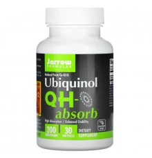 Jarrow Formulas QH-absorb Убихинол 200 мг 30 Капсул