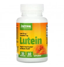 Jarrow Formulas, Лютеин, 20 мг, 60 капсул