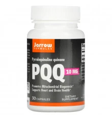 Jarrow Formulas, PQQ, пирролохинолинхинон, метоксантин, 10 мг, 30 капсул