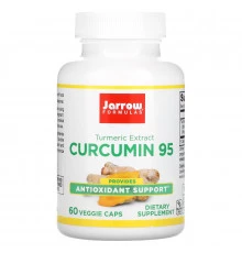 Jarrow Formulas, Куркумин 95, 500 мг, 60 вегетарианских капсул
