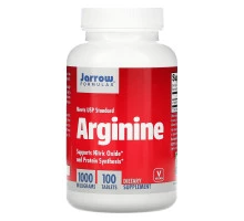 Jarrow Formulas, Аргинин, 1000 мг, 100 таблетки