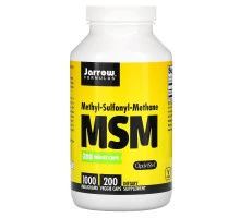 Jarrow Formulas МСМ (метилсульфонилметан) 1000 мг 200 капсул