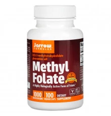 Jarrow Formulas Метил Фолат 1000 мг 100 Капсул