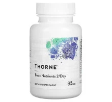 Thorne Research Basic Nutrients 2/Day 60 растительных капсул