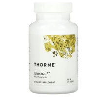 Thorne Research, Ultimate-E, 60 гелевых капсул
