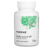 Thorne Research, PolyResveratrol-SR, 60 капсул