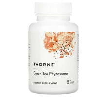 Thorne Research, Фитосомы зеленого чая, 60 капсул