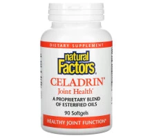 Natural Factors, Целадрин, Здоровье суставов, 90 желатиновых капсул