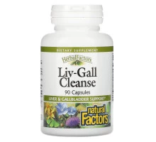 Natural Factors, Liv-Gall Cleanse, 90 капсул