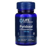 Life Extension Пиридоксаль-5-фосфат (Витамин B6) 100 мг 60 капсул