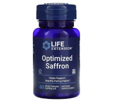 Life Extension, Optimized Saffron with Satiereal, 60 Vegetarian Capsules