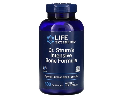 Life Extension, Интенсивная Формула Для Костей Д-ра Струма, 300 Капсул Life Extension, Интенсивная Формула Для Костей Д-ра Струма, 300 Капсул