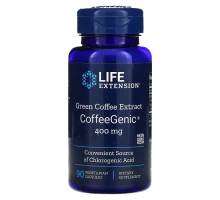 Life Extension, CoffeeGenic, экстракт зеленого кофе 90 овощных капсул