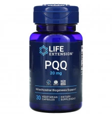 Life Extension, PQQ Caps, 20 мг, 30 вегетарианских капсул
