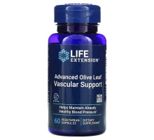 Life Extension, Advanced Olive Leaf Vascular Support, with Celery Seed Extract, 60 Veggie Caps