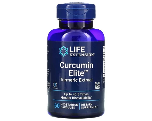 Life Extension, Curcumin Elite Turmeric Extract, 60 Vegetarian Capsules Life Extension, Curcumin Elite Turmeric Extract, 60 Vegetarian Capsules