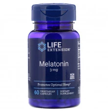 Life Extension Мелатонин 3 мг 60 капсул