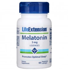 Life Extension Мелатонин 3 мг 60 пастилок