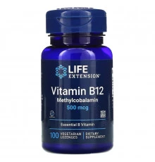 Life Extension B-12 500 mcg 100 Lozenges