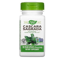 Nature's Way, Cascara Sagrada, 350 mg, 100 Vegan Capsules