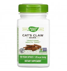Nature's Way, Cat's Claw Bark, 485 mg, 100 Vegetarian Capsules