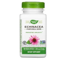 Nature's Way, Echinacea Purpurea Herb, 400 mg, 180 Vegetarian Capsules