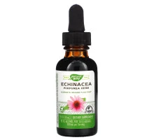 Nature's Way, Эхинацея, Бесспиртовой экстракт на 99,9%, 1 жидкая унция (30 мл)