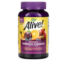 Nature's Way, Alive! Женские жевательные витамины, 75 жевательных мармеладок