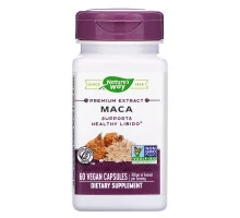 Nature's Way, Maca, Standardized, 60 Veg. Capsules