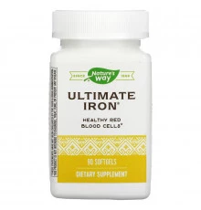 Enzymatic Therapy Ultimate Iron Women's Health 90 Softgels
