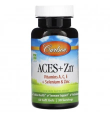 Carlson, Aces + Zn, 60 капсул