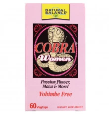 Natural Balance, Cobra Women, 60 VegCaps
