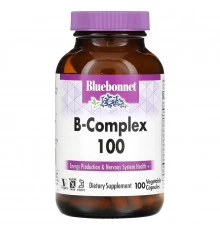 Bluebonnet Nutrition B-комплекс 100 100 капсул на растительной основе