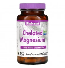 Bluebonnet Nutrition Chelated Magnesium 120 Vcaps
