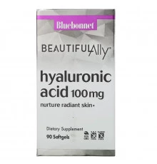 Bluebonnet Nutrition, Beautiful Ally, Hyaluronic Acid, 100 mg , 90 Softgels