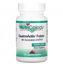 Nutricology QuatreActiv фтолат 5–МТГФ 90 капсул
