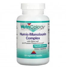 Nutricology, Гуминовый монолаурин, 120 вегетарианских капсул