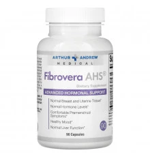 Arthur Andrew Medical, FibroVera AHS, улучшенная поддержка гормонов 90 капсул