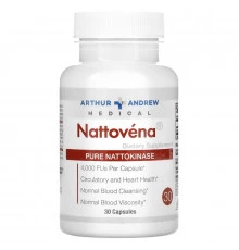 Arthur Andrew Medical Nattovena Pure Nattokinase 4000 FU 30 Capsules