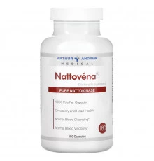 Arthur Andrew Medical Nattovena Pure Nattokinase 4000 FU 180 Capsules
