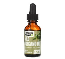 California Natural, Масло дикого орегано, 1 унция (30 мл)
